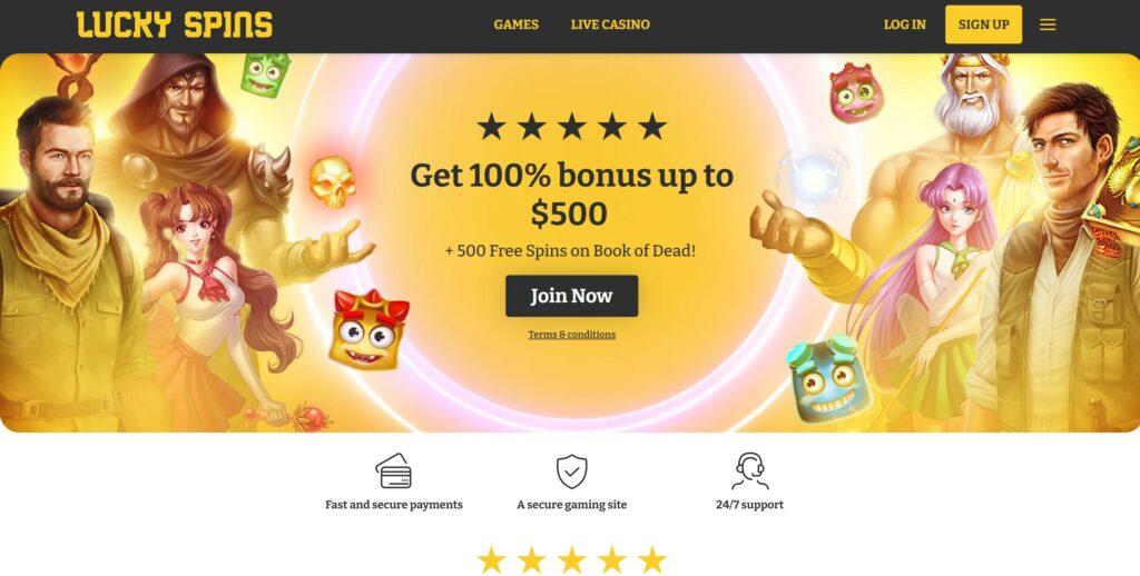 Lucky Spins Online Blackjack