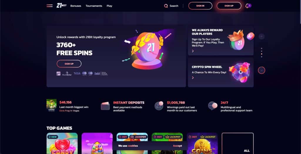 21Bit Online Casino