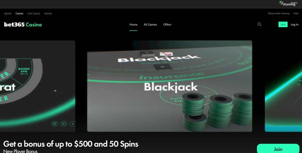 Bet365 Online Casino