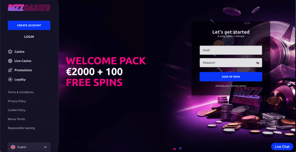 Rizz Online Casino