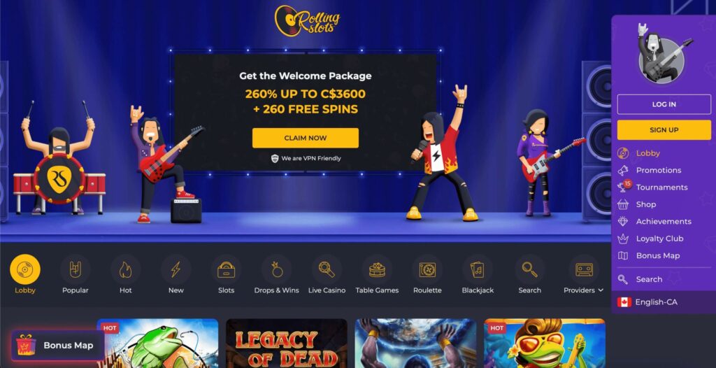 Rolling Slots Online Casino