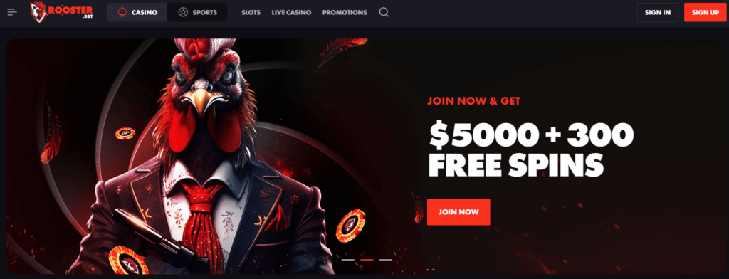 Rooster Bet Online Casino