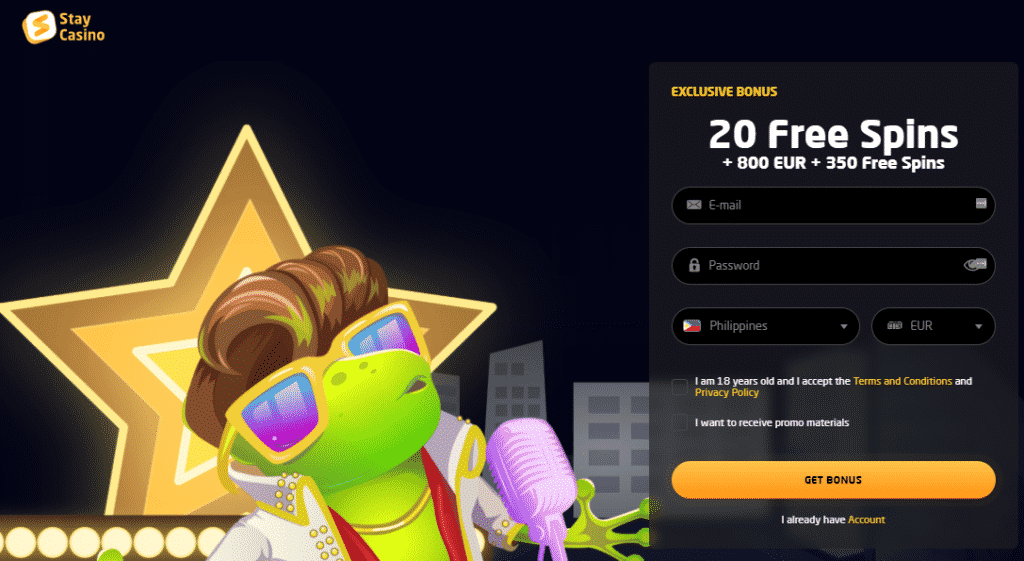 Stay Casino Screenshot