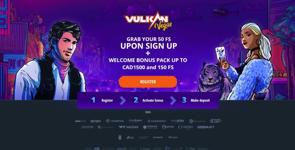 Vulkan Vegas No Deposit Bonus